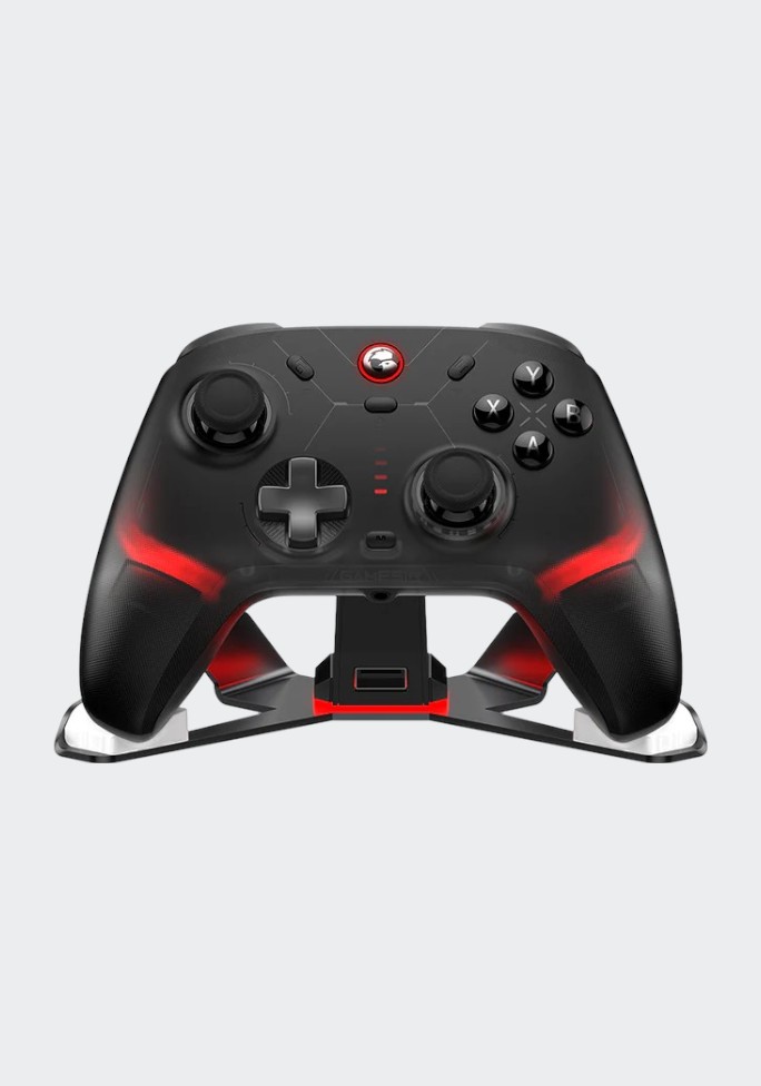 High-precision gaming joystick with ergonomic grip and responsive controls