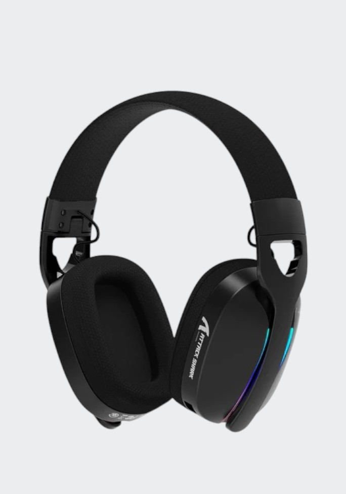 Gaming headset with surround sound and noise-cancelling microphone